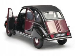 Welly Citroen 2CV 6 Charleston 1:24 černá burgund